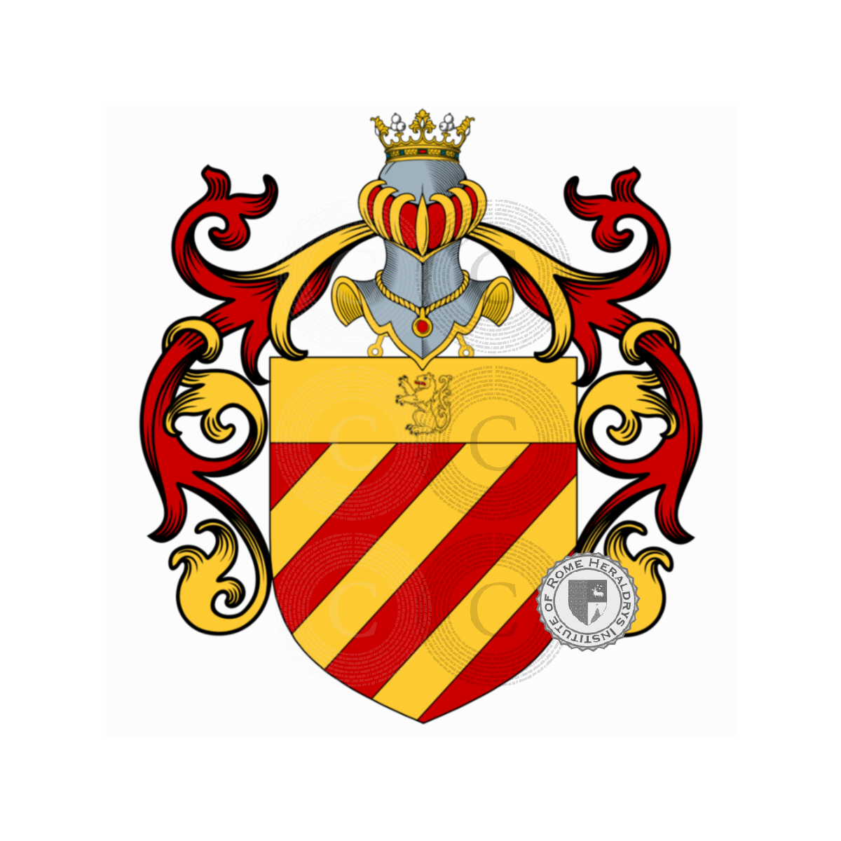 Escudo de la familiaCioffi, Ciffolilli,Cioffo,Zoffo