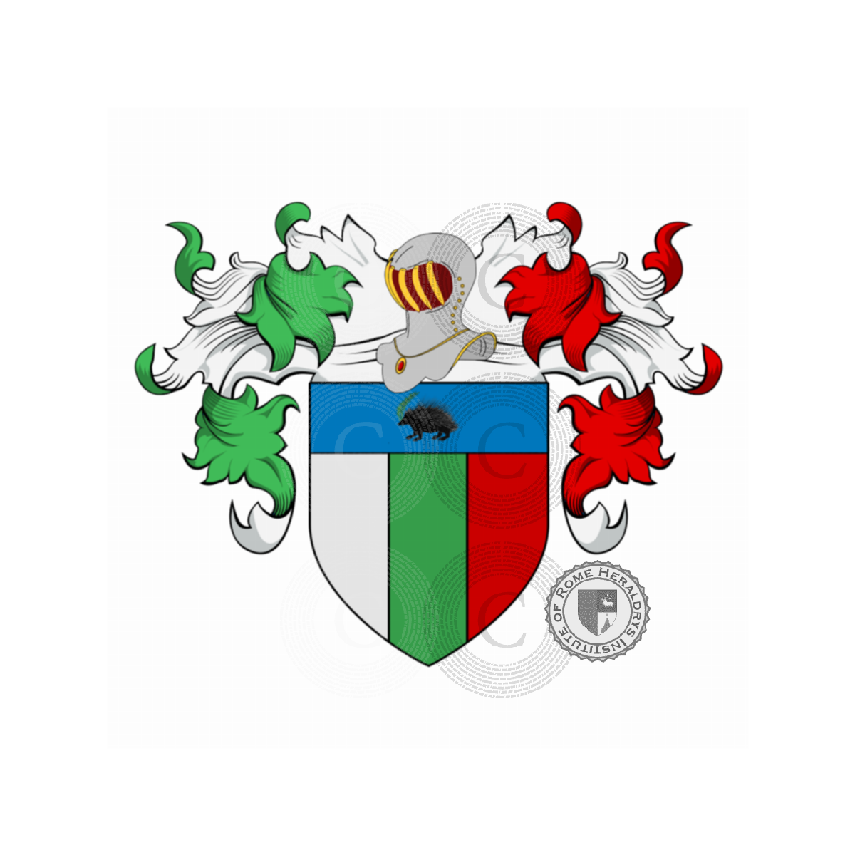 Wappen der FamiliePatrizzi, Patrizzi