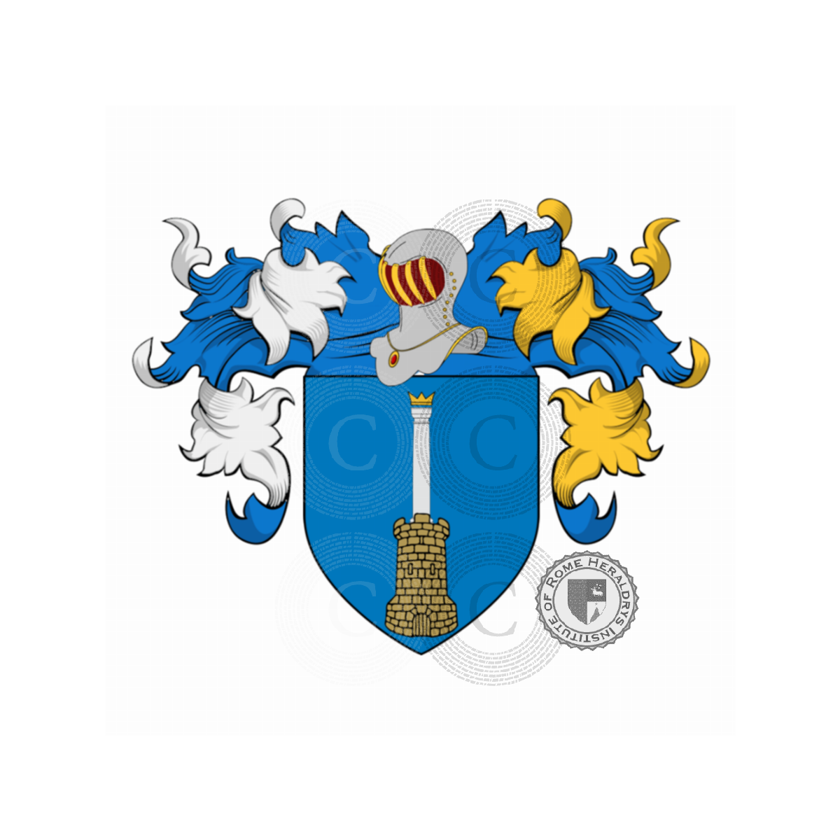 Coat of arms of familyBozzi Colonna