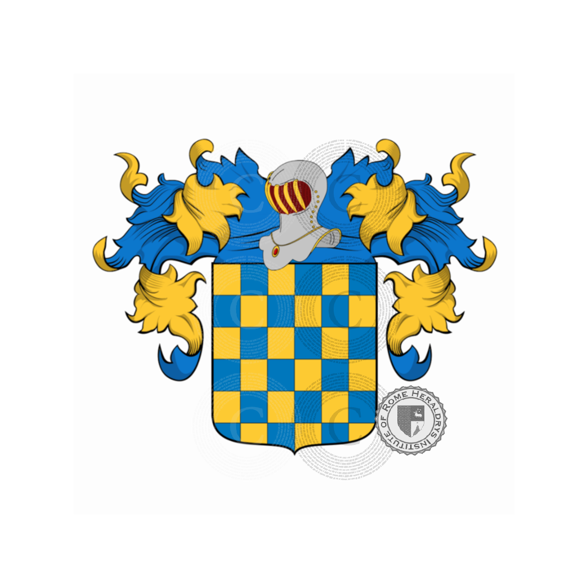 Coat of arms of familyCampisano, Campixano