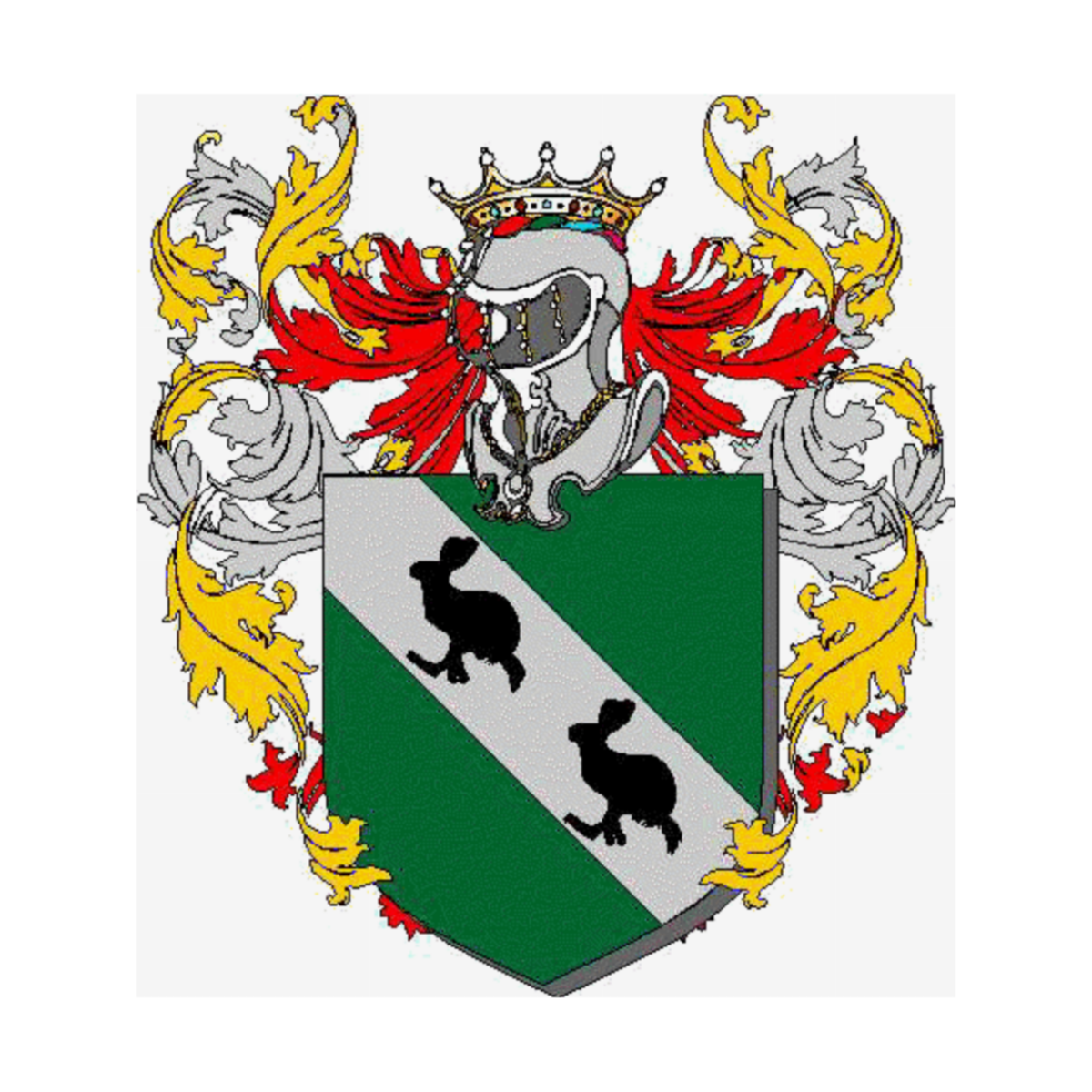 Escudo de la familia, Lanaria,Lanarii,Lanarij,Lanario
