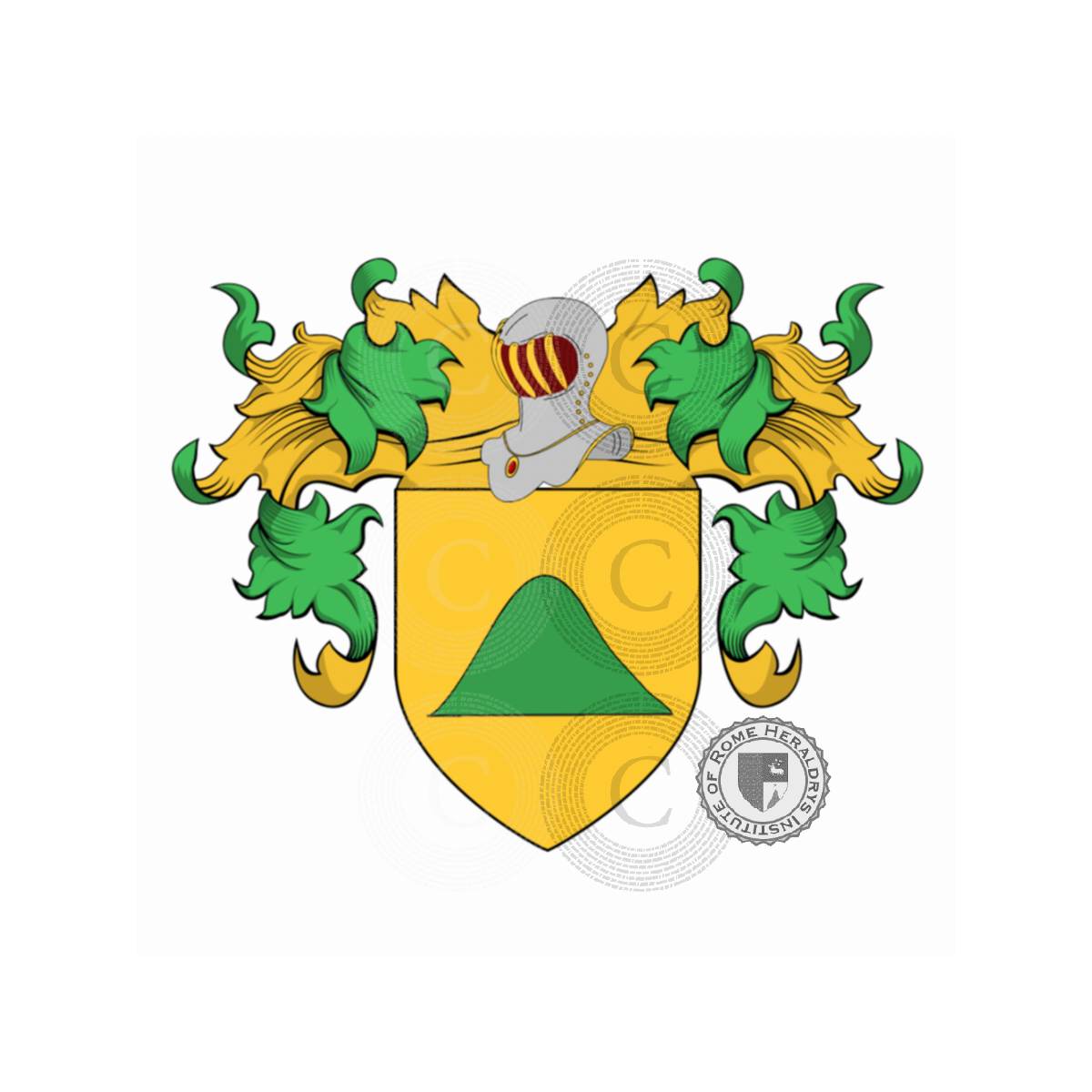 Wappen der FamilieAlpini, Alpese,Alpino