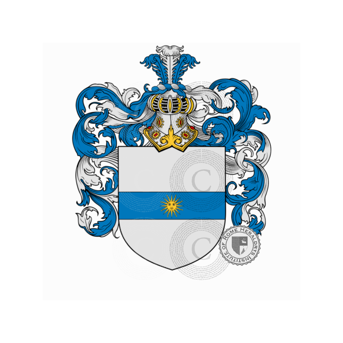 Escudo de la familiaPolito, Politi,Puliti,Pulito