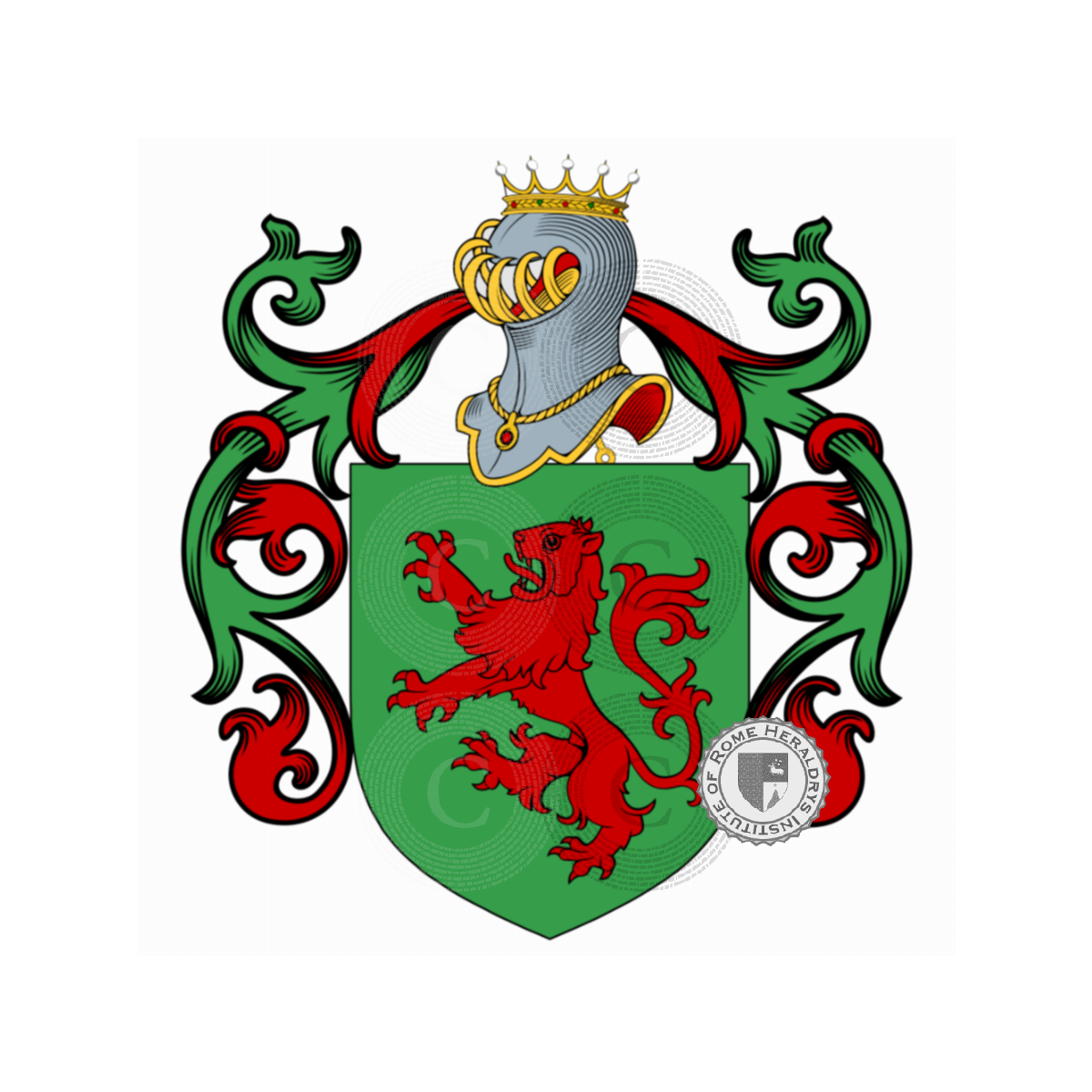 Wappen der FamilieRanieri, Ranieri Bourbon del Monte
