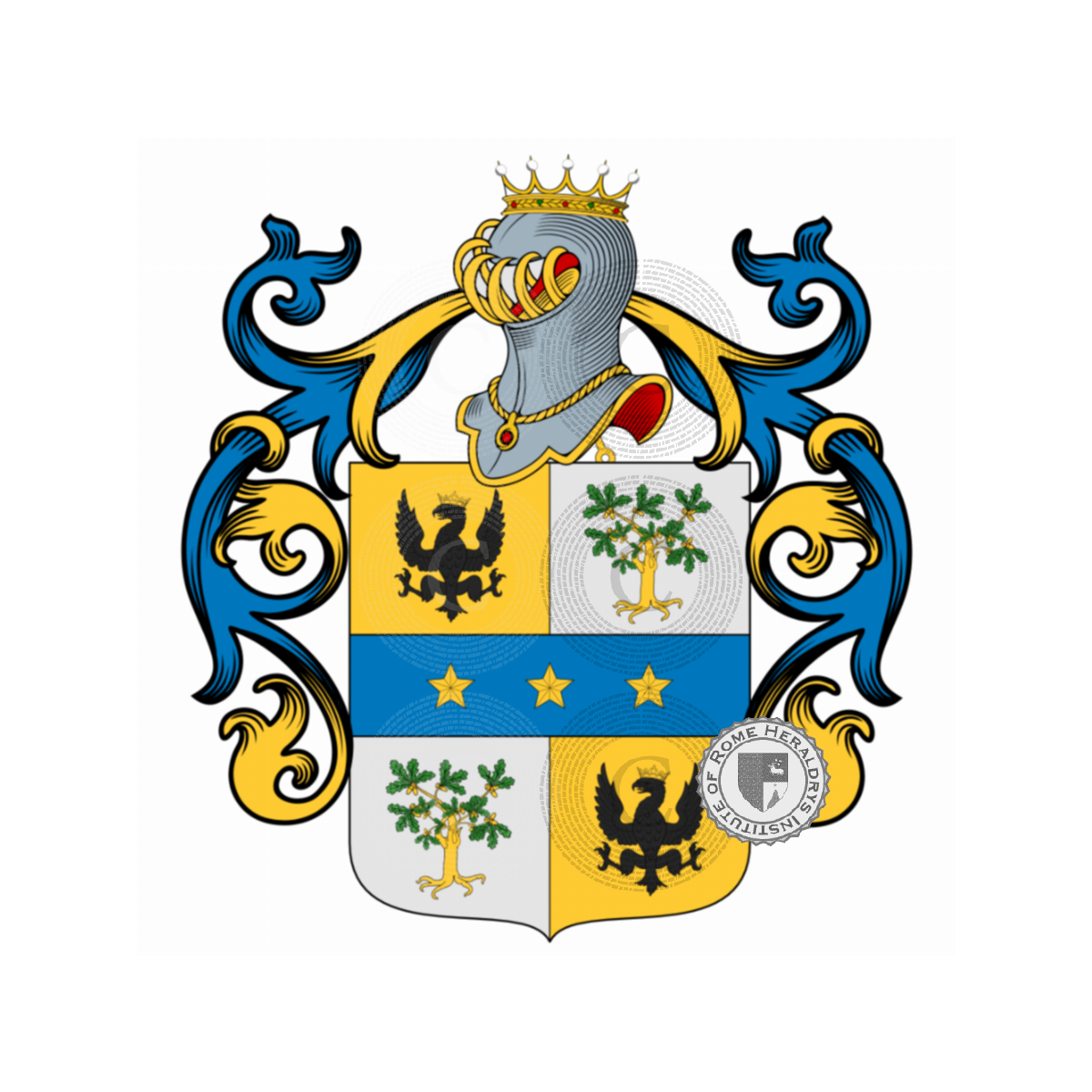 Coat of arms of familyBernardini della Massa, Bernardini della Masetta,Bernardini della Massa