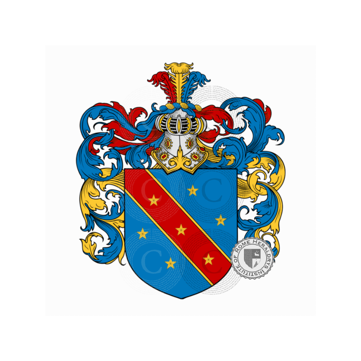 Coat of arms of familySabattini, Sabatti,Zabarelli