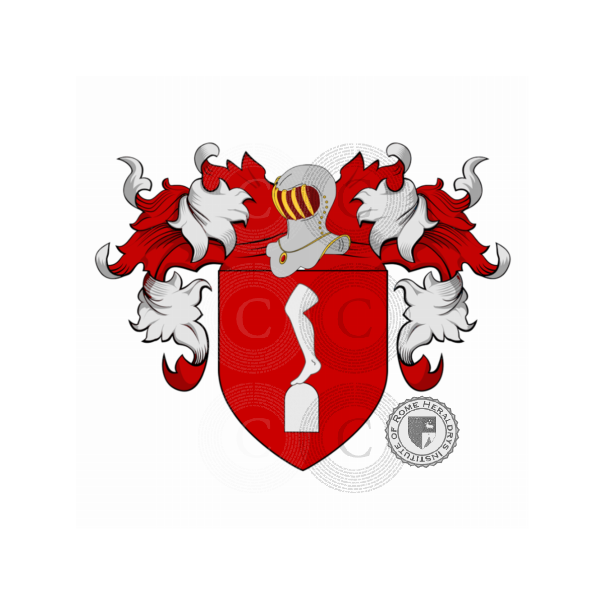 Wappen der FamilieCalcaterra, Calcaterra Merluzzo