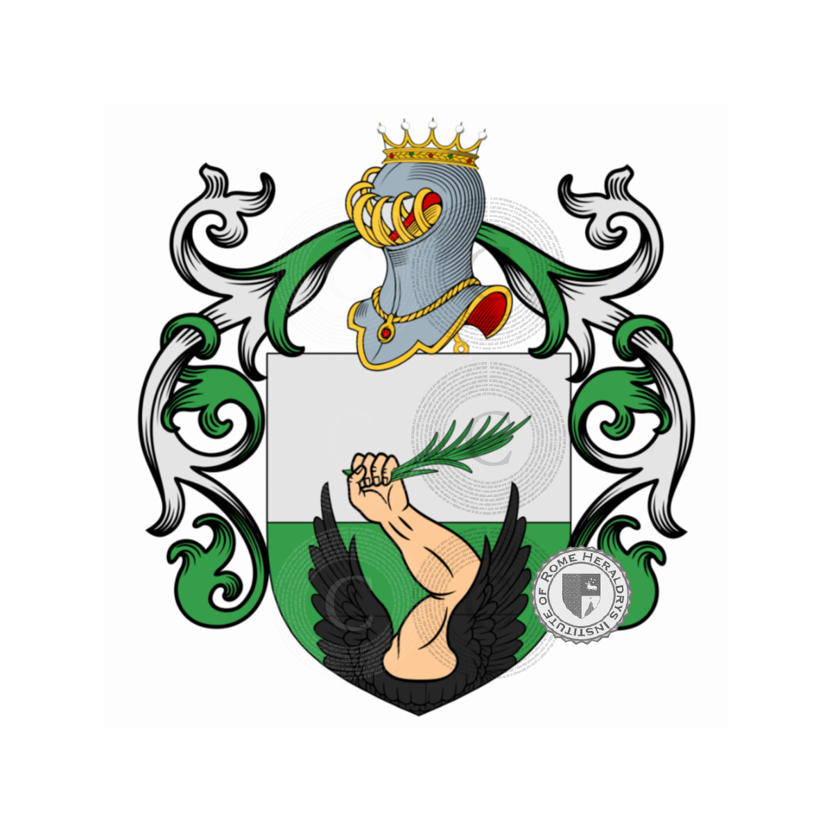 Coat of arms of familyde Lazzari, de Lazzari