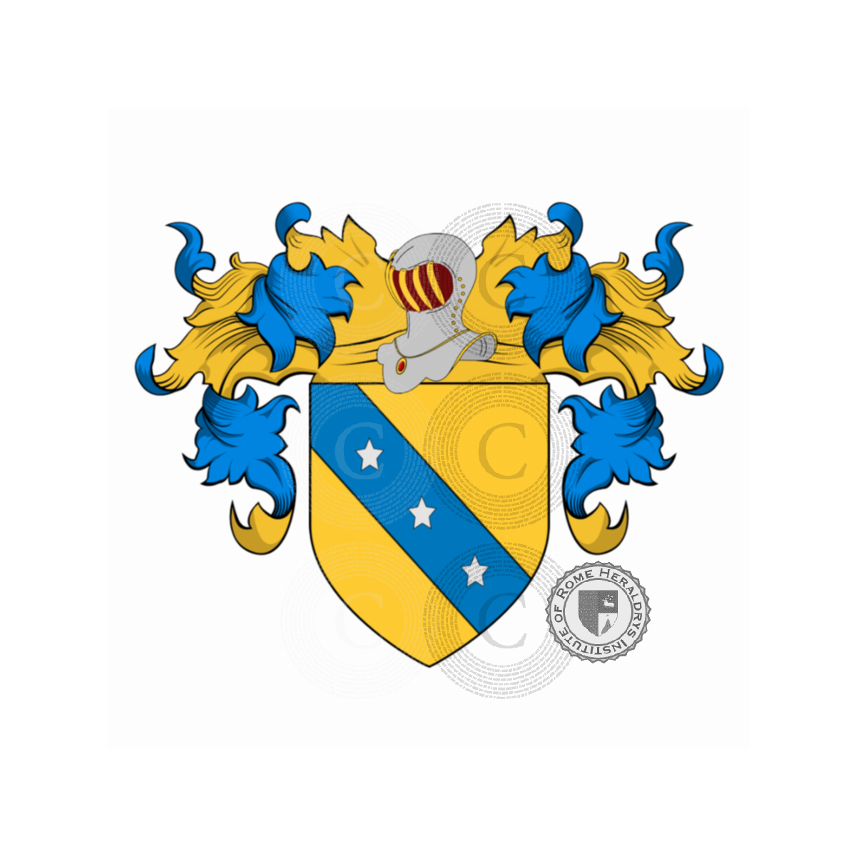 Wappen der FamilieCalza, Calcari (de),Calzari