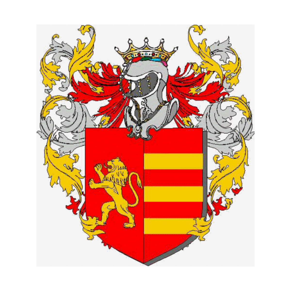 Coat of arms of familyCazzaniga