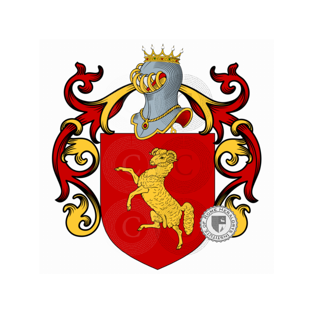 Coat of arms of familyTettacapra