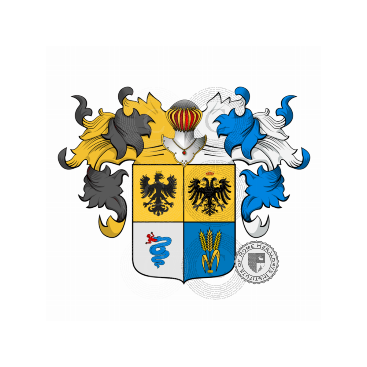 Wappen der FamilieCovi, Pizzini,Pizzini delle Porte
