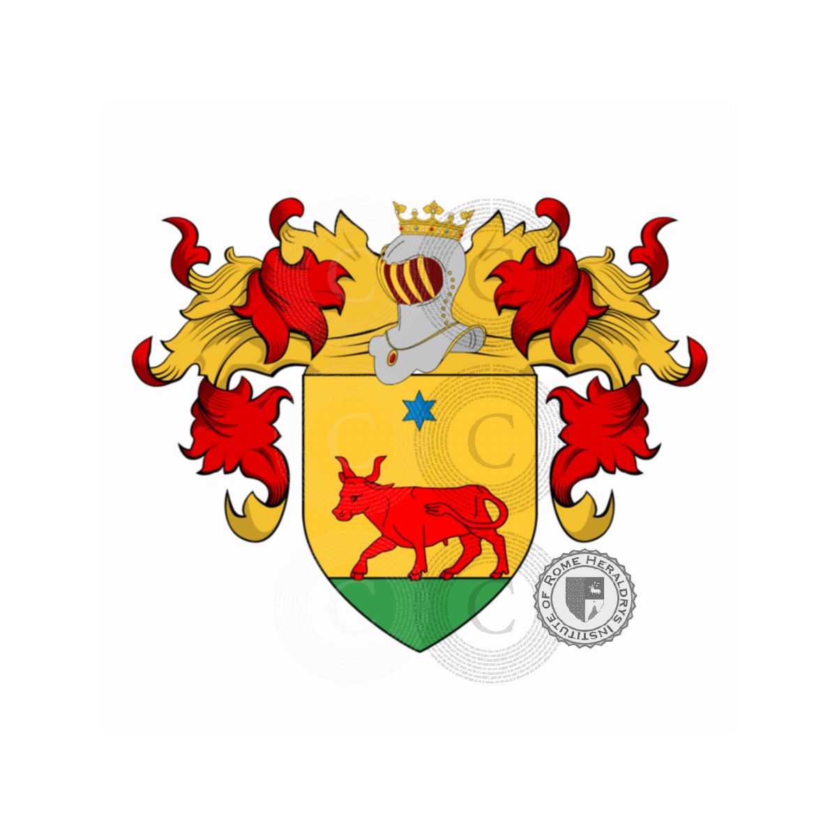 Coat of arms of familyBo, Bo (dal)