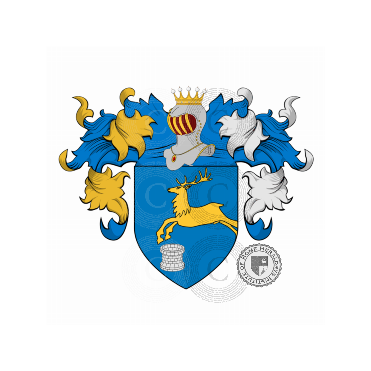 Coat of arms of familyPozza, Possan,Pozzan,Pozzo