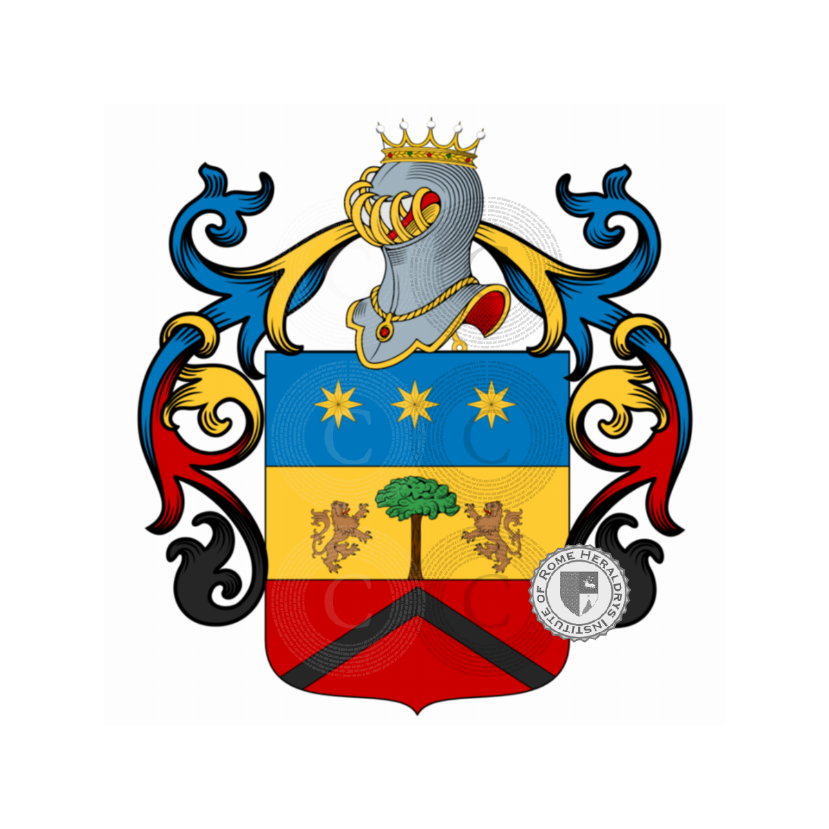 Coat of arms of familyBertolli