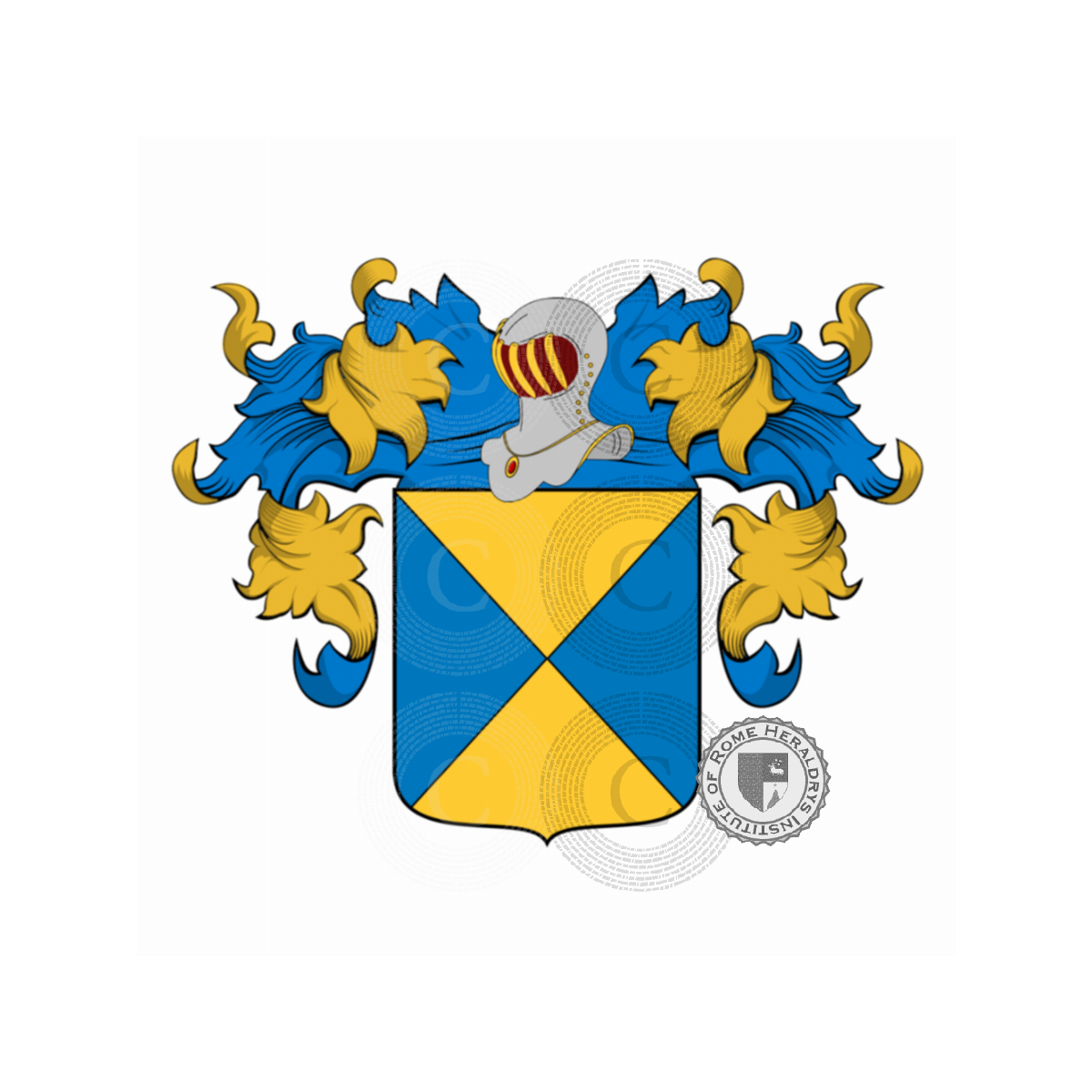Wappen der FamilieGuidi, Guidi Cerreti,Guidi d'Anterigoli,Guidi da Pratovecchio,Guidi del Mugello,Guidi di Bagno,Guidi di Casavecchia,Magini,Segni Guidi