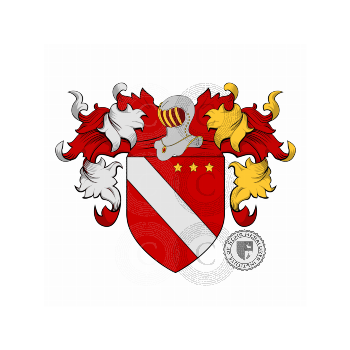 Coat of arms of familyCenti, Cenci,Centa,Conci