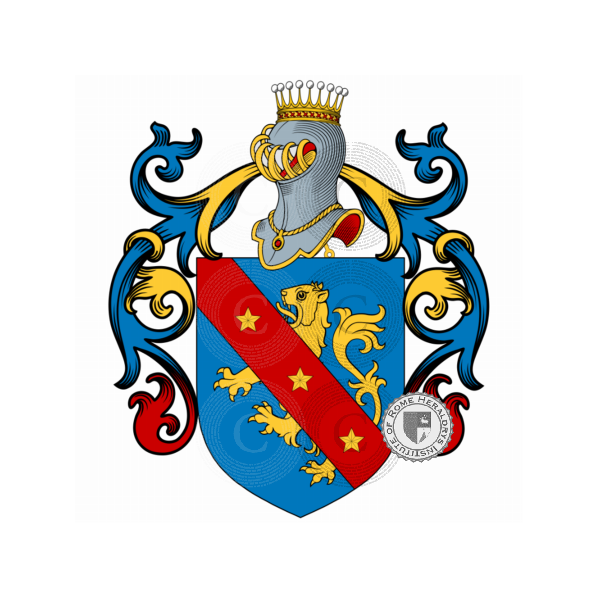 Wappen der FamiliePetiti, Petiti,Petito,Pettiti,Ptitti Bagliani