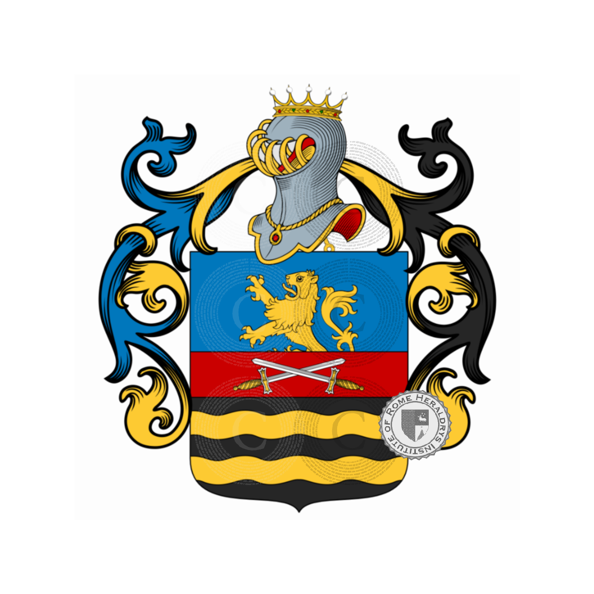 Coat of arms of familyCavicchioli, Cavicchione,Cavicchioni