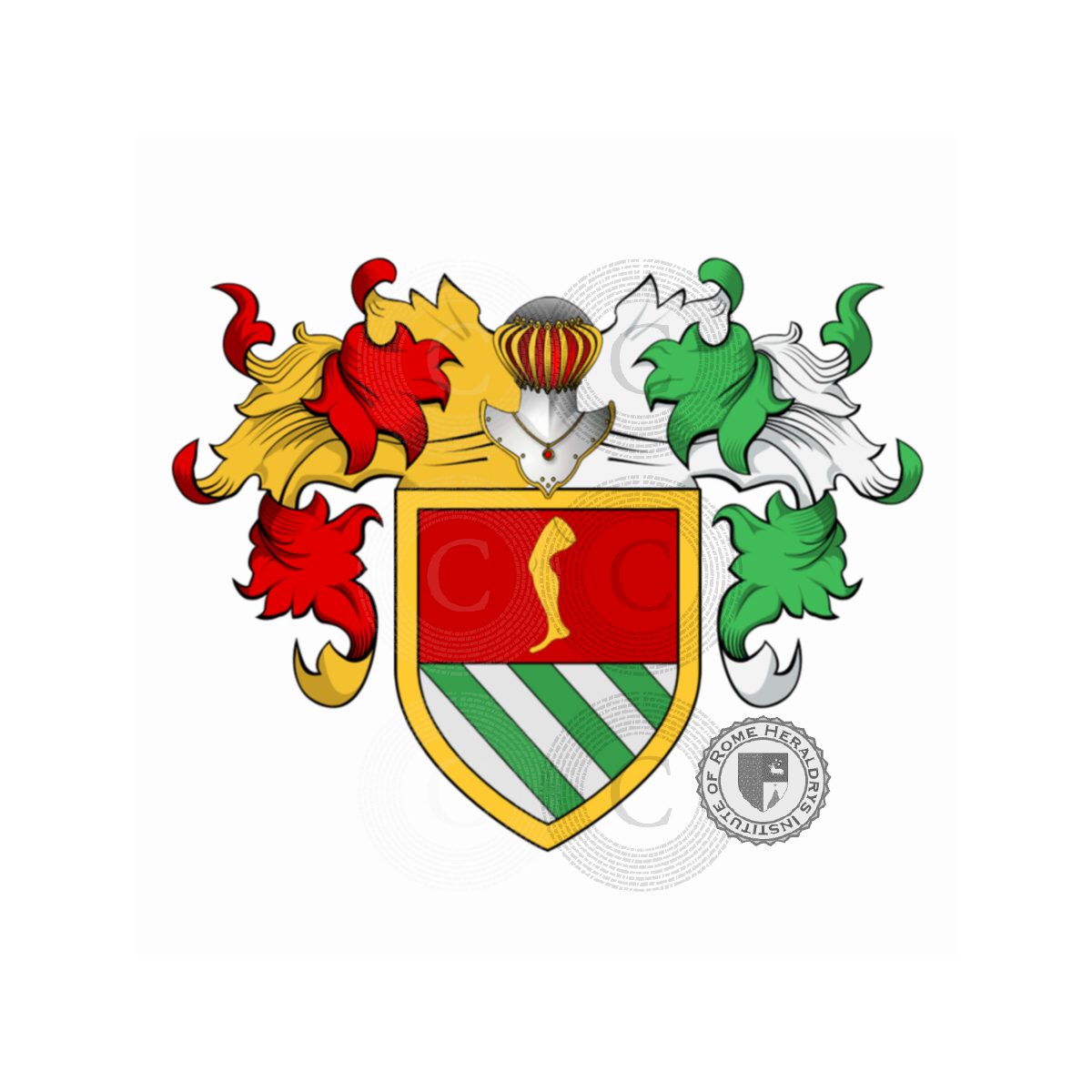 Coat of arms of familyCossa, Cossa