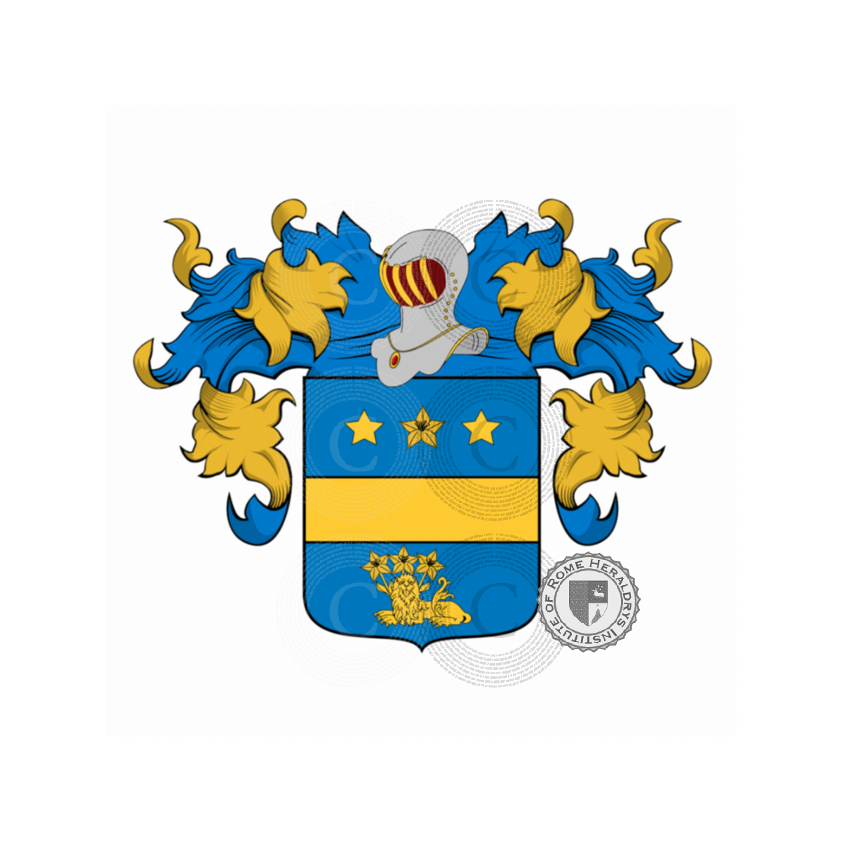 Coat of arms of familyFiordelisi, Fiordeliso