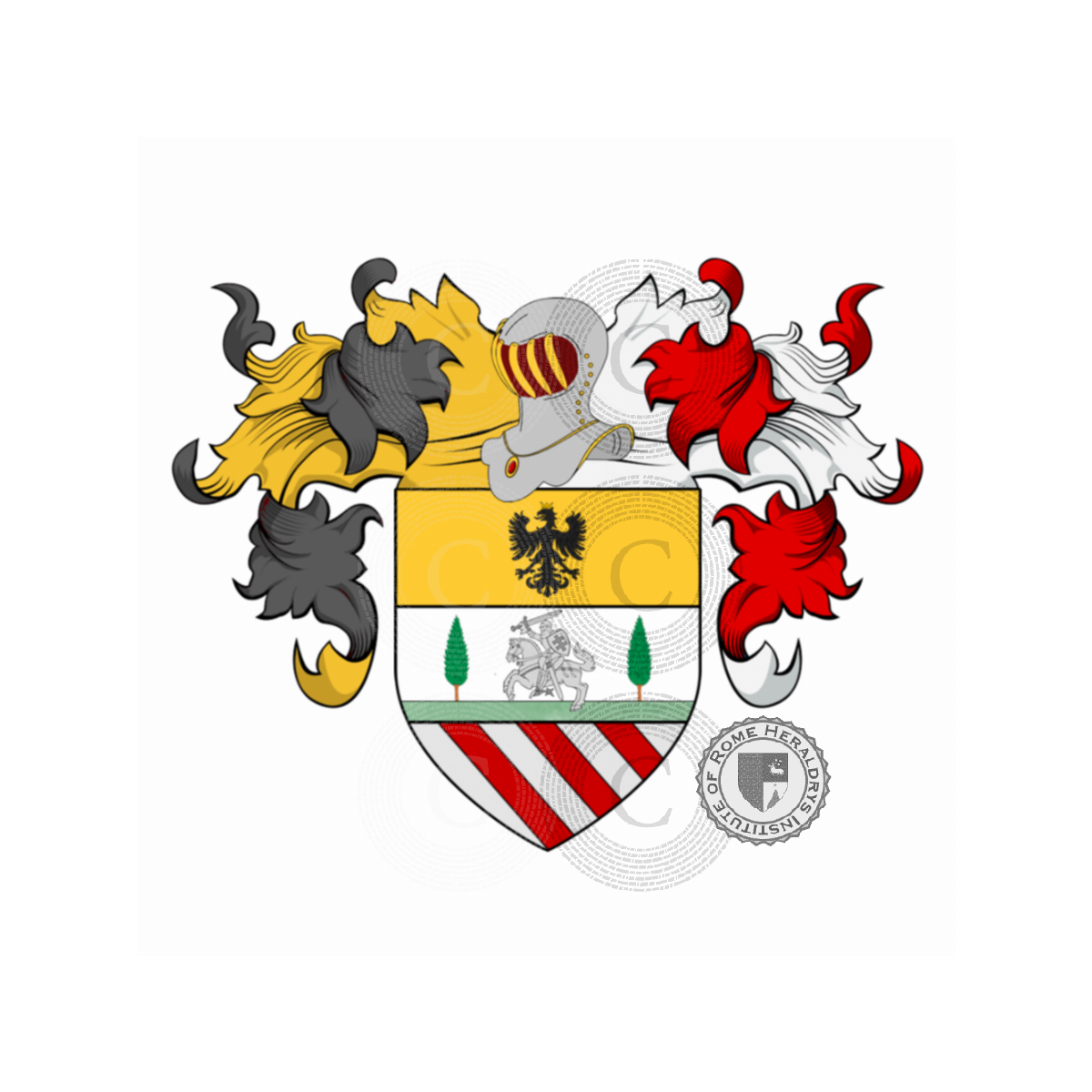 Coat of arms of familyCampagnani