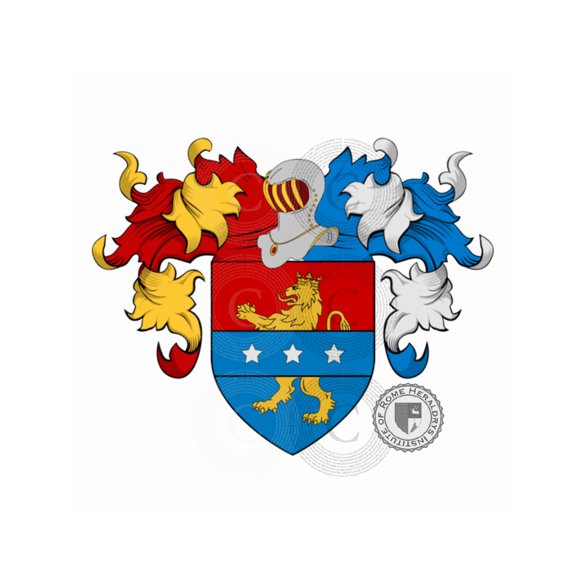 Coat of arms of familyMele, lo Mele
