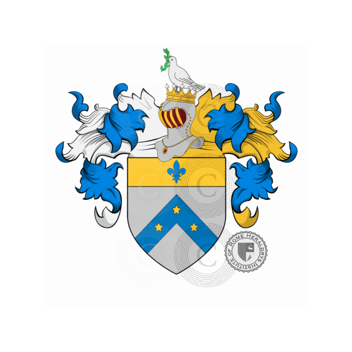 Coat of arms of familyAngiono, Angiono,Mangione