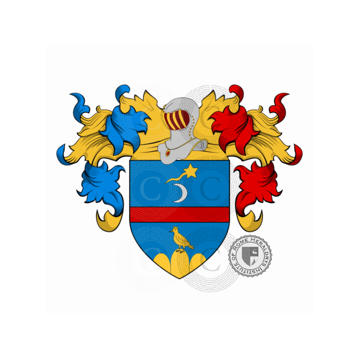 Wappen der FamilieCesarini (Corinaldo)