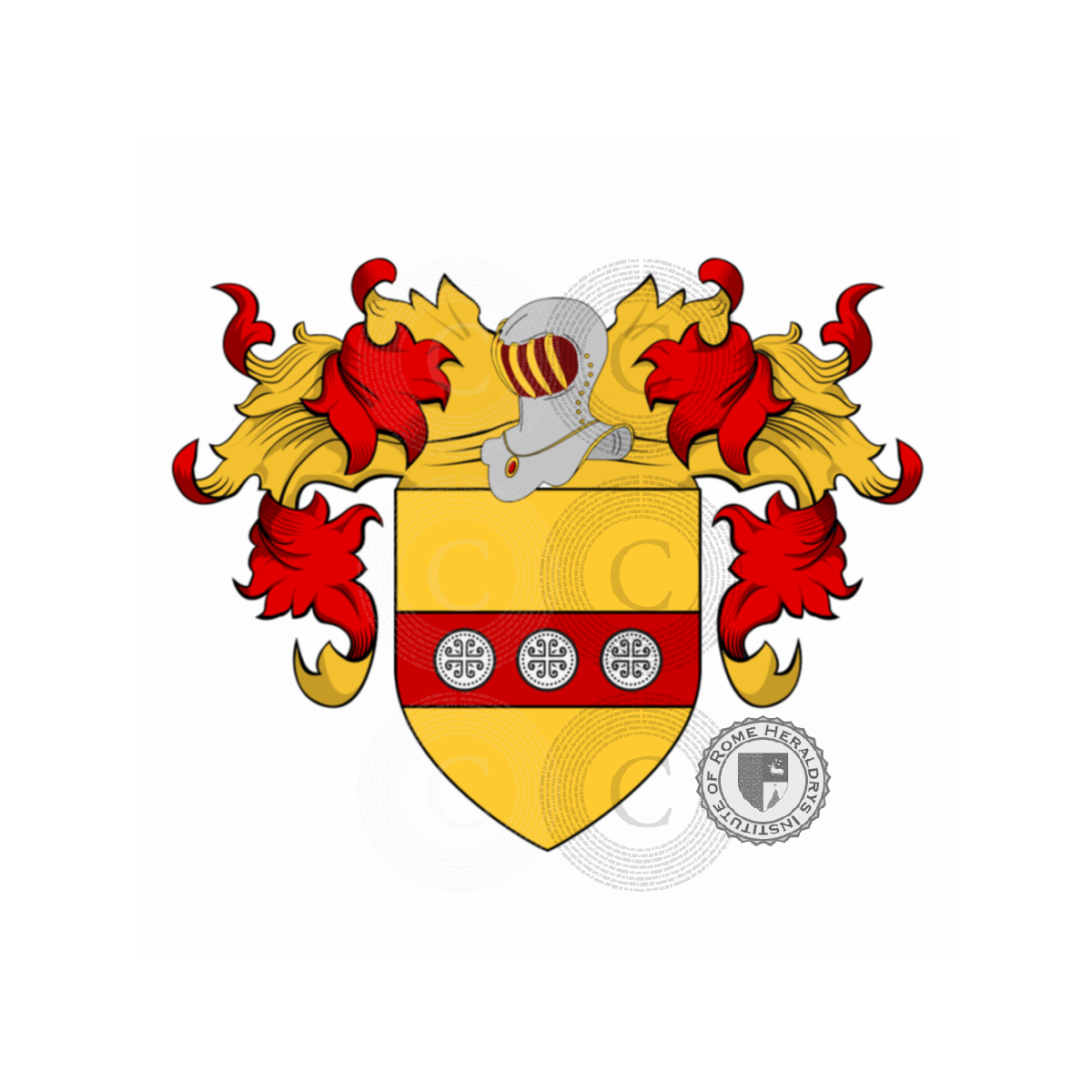 Coat of arms of familyBezzetti, Becetti,Pezzetti
