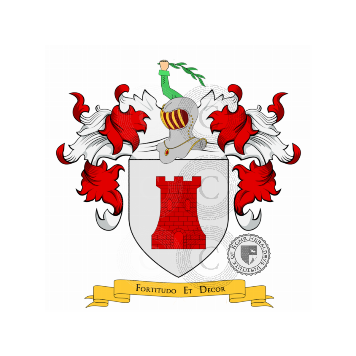 Escudo de la familiaMargheri, Marcheri,Margherio