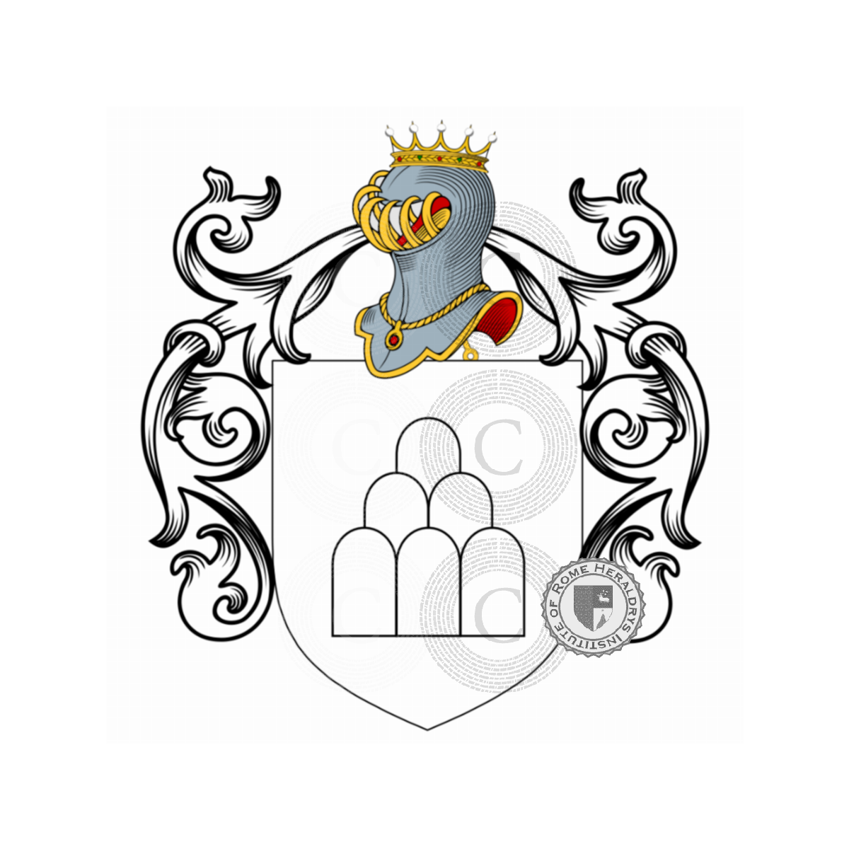 Coat of arms of familySimone, de Simone,di Simone