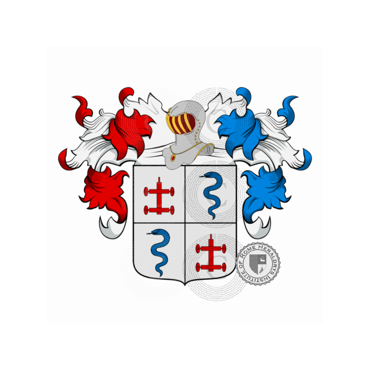Wappen der FamilieCarraresi