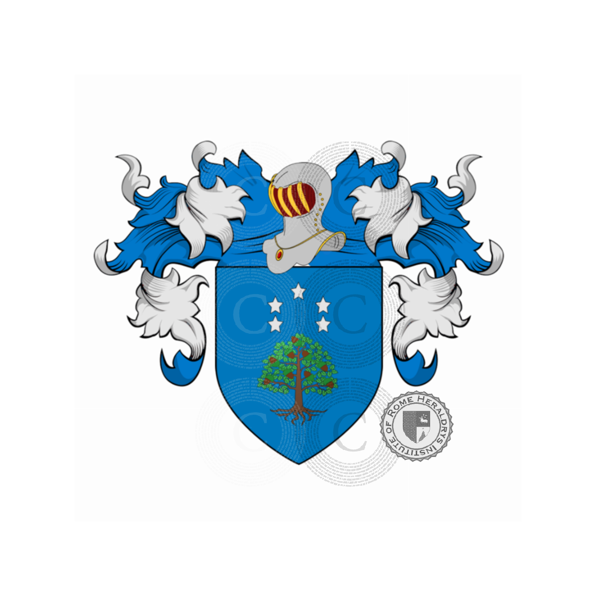 Coat of arms of familyCarioni, Barioni