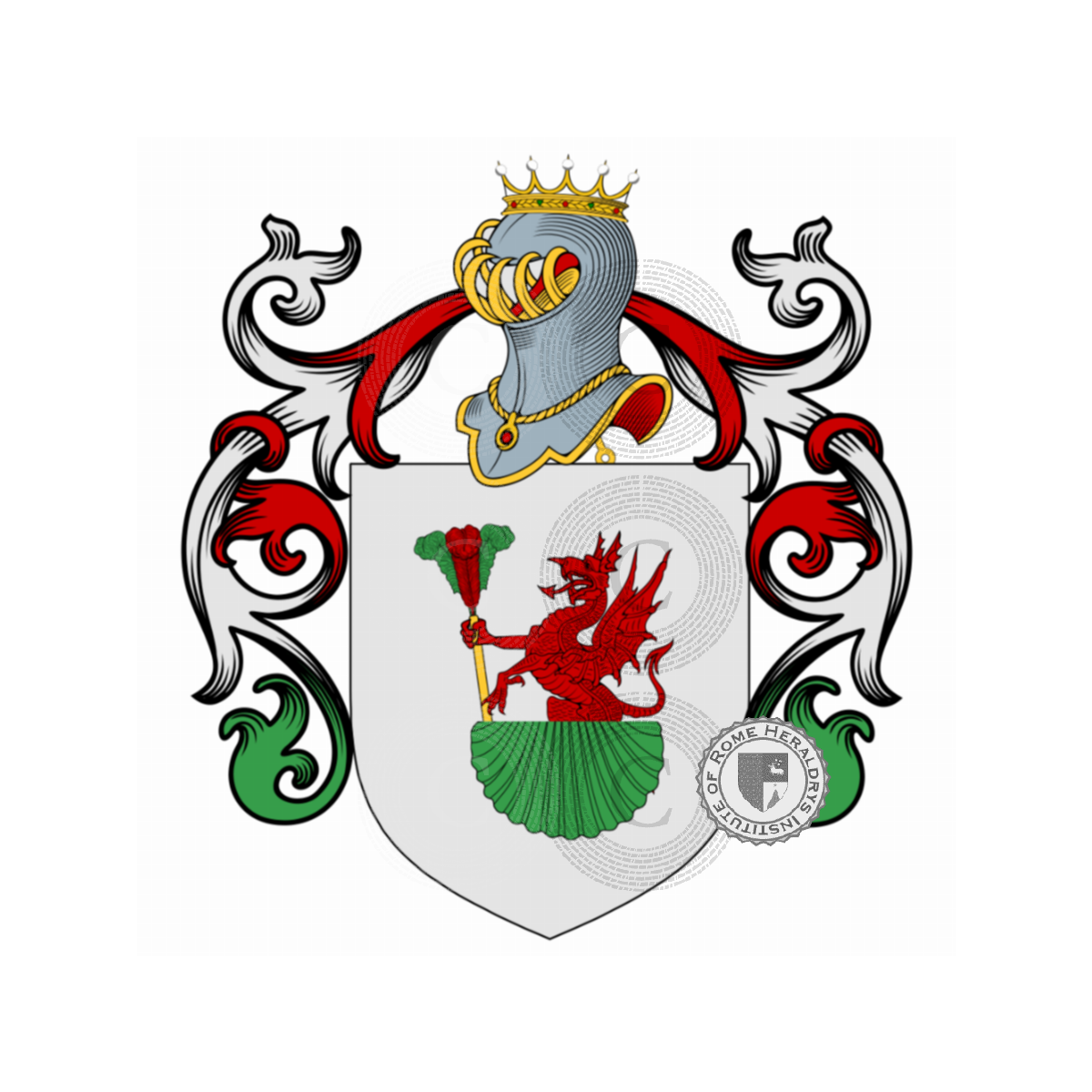 Coat of arms of familyRossa
