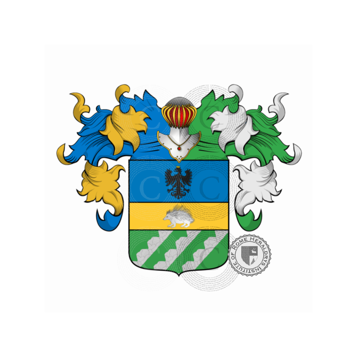 Wappen der FamilieBerardi, Ebrardi,Ierardi