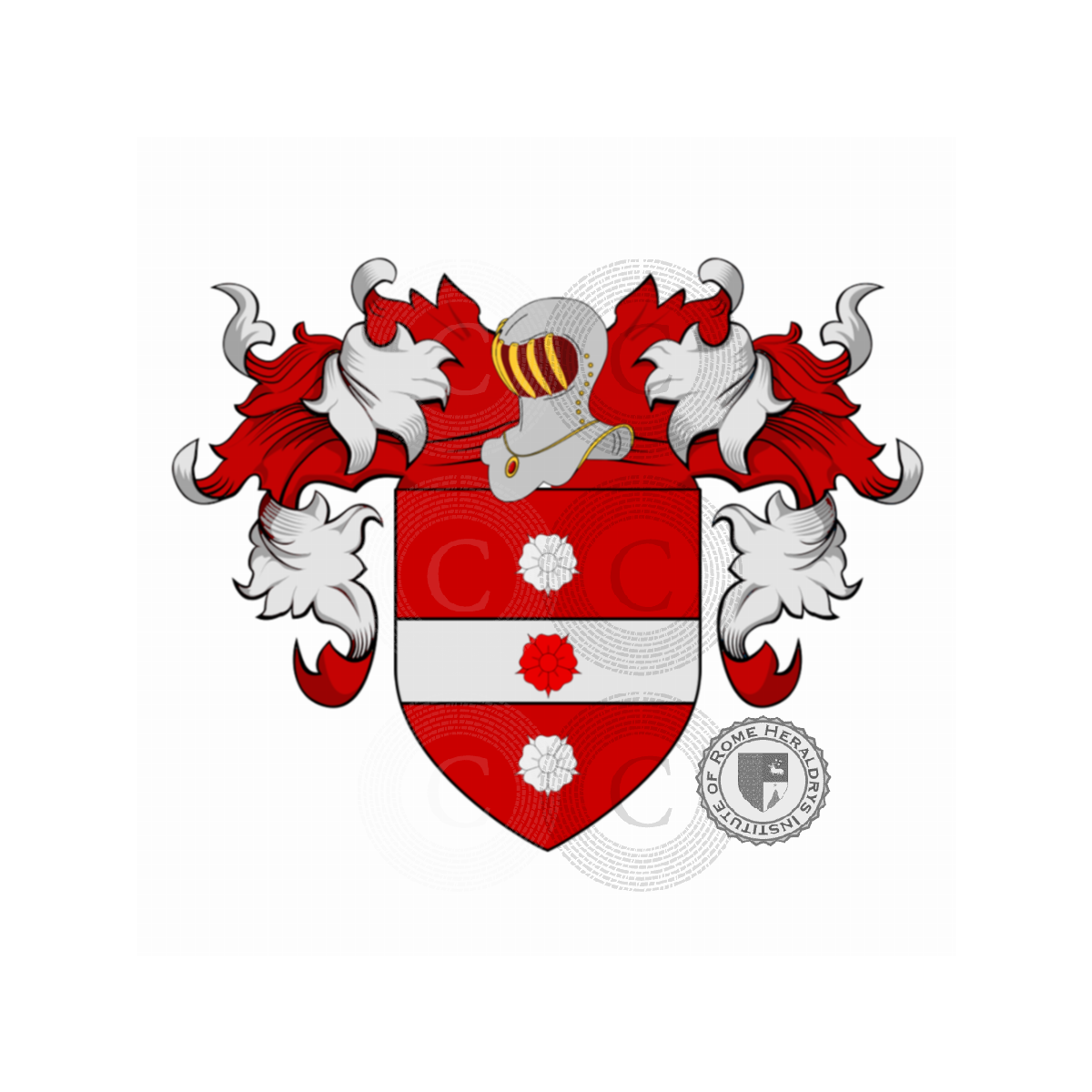Wappen der FamilieGirardi, Gherardi,Ierardi