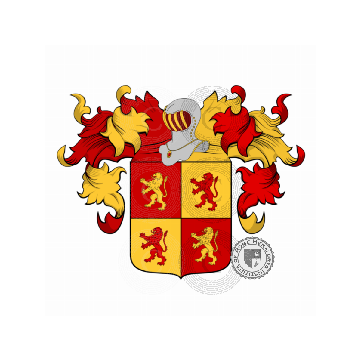 Coat of arms of familyCanali