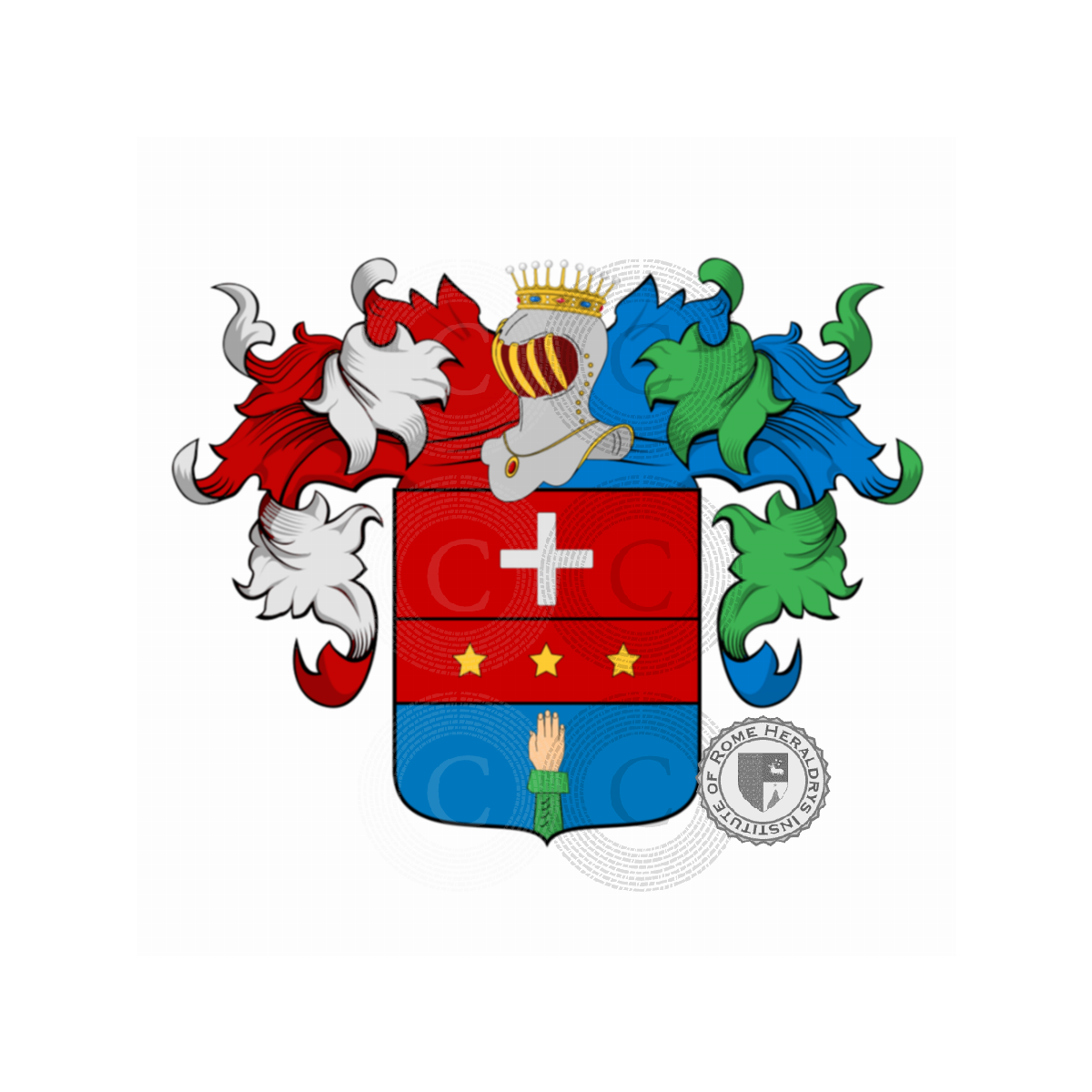 Wappen der FamilieDondonini, Bassani