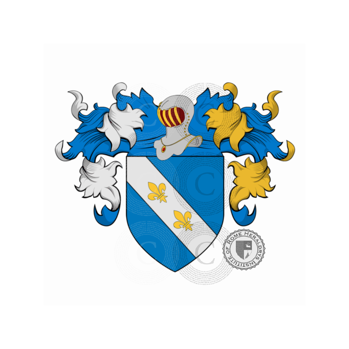 Coat of arms of familyCaffarotto, Cafarotti,Cafarotto