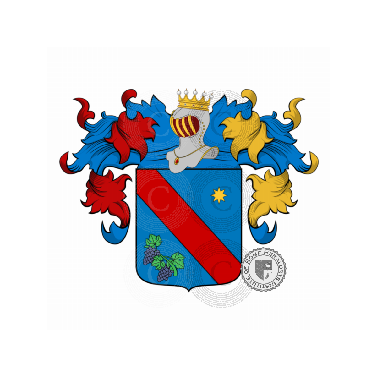 Wappen der FamilieViti, de Vitti