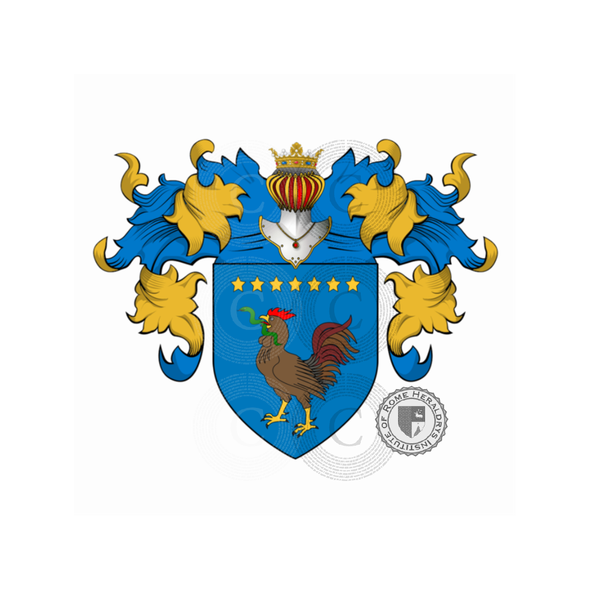 Wappen der FamilieGallo (del), del Gallo,Galli