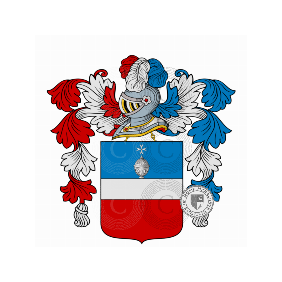 Wappen der FamilieBacchini, Bacchiani,Bacchin