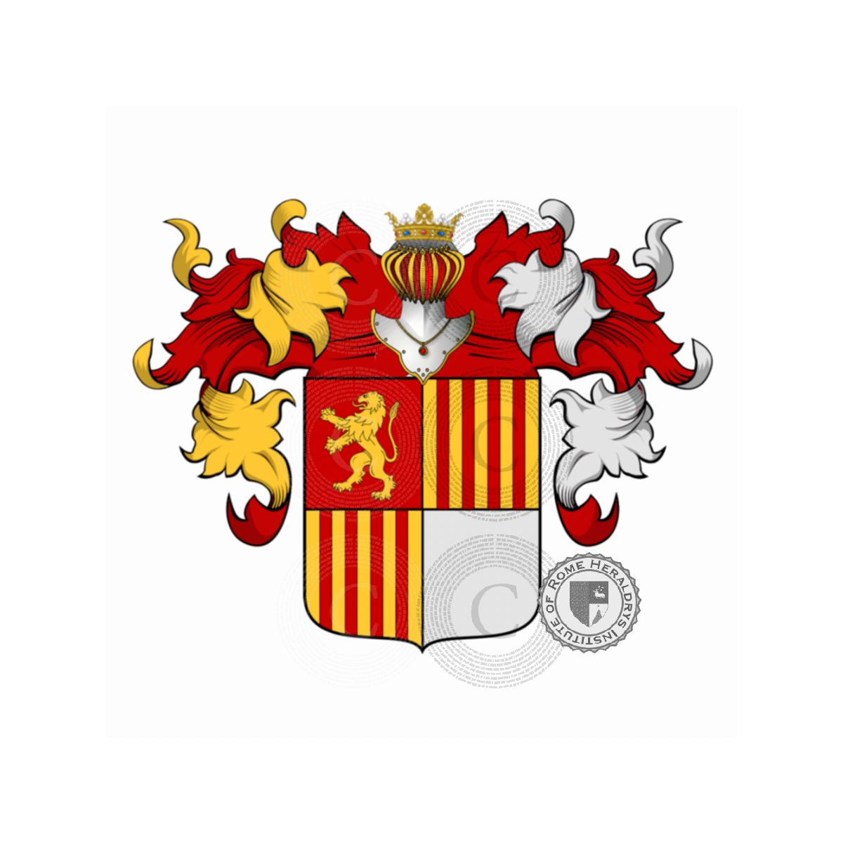 Brasão da famíliaRuggi d'Aragona