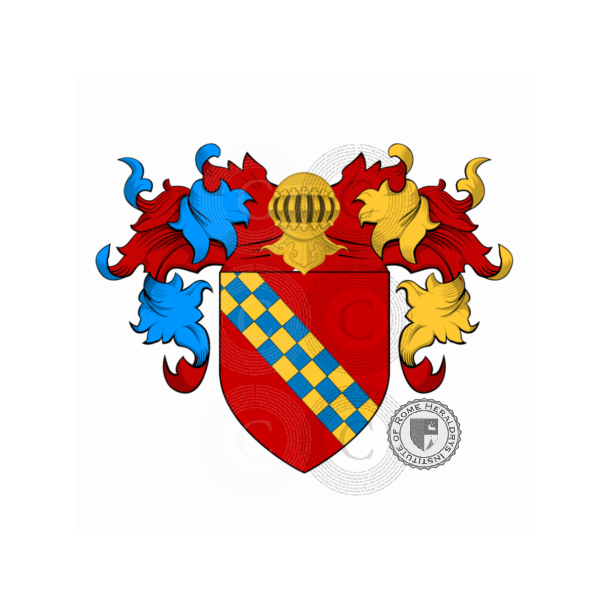 Coat of arms of familyTomacelli