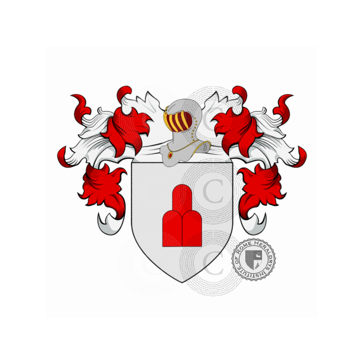 Escudo de la familiaAresini, Arese,Aresi