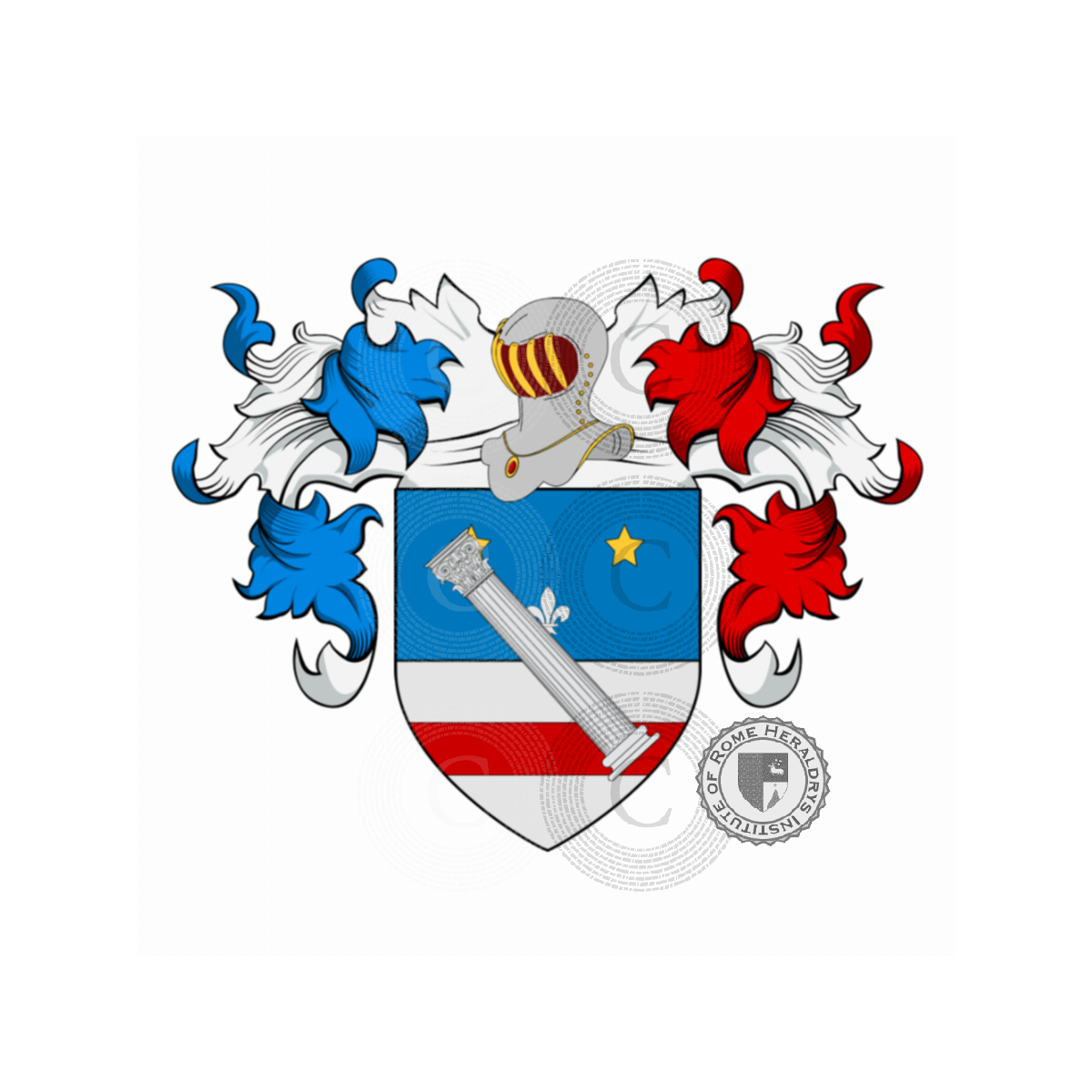 Escudo de la familiaMartinelli, Angelini