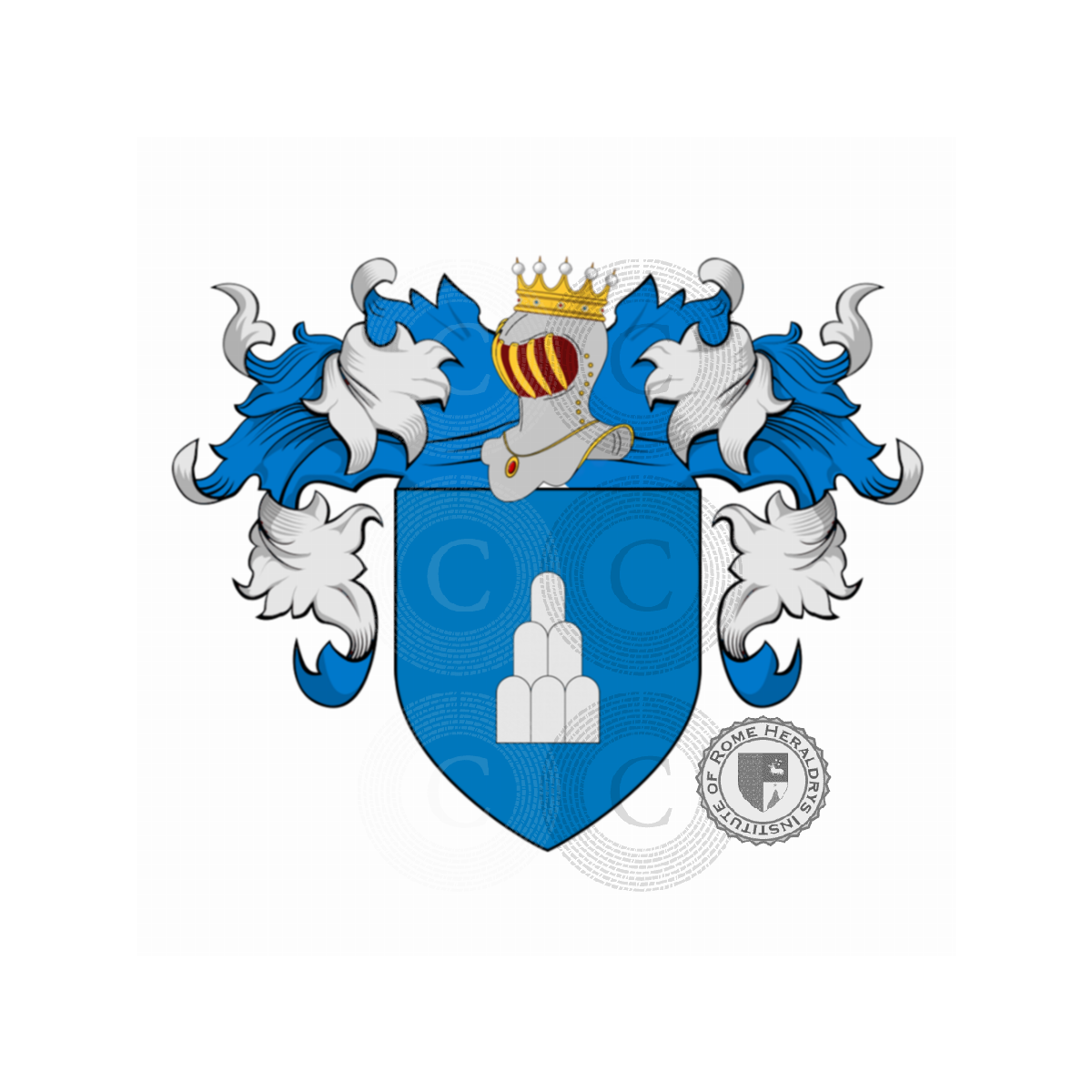 Coat of arms of familyBeliardi, Baglioardi,Belleardi