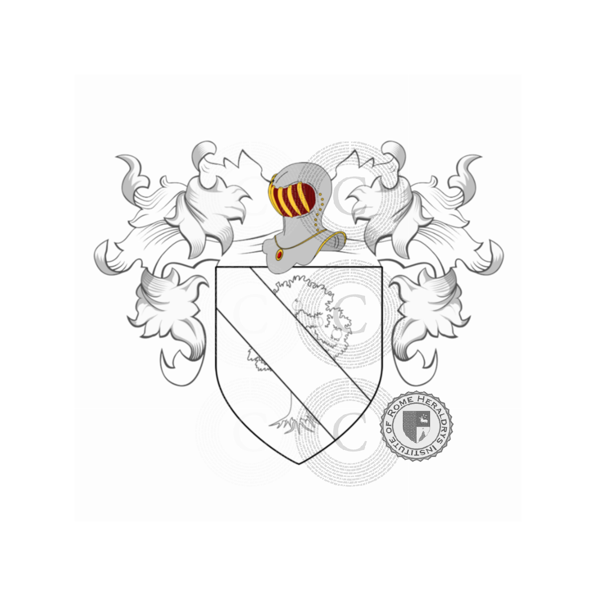 Coat of arms of familyMeoli, Meolio,Meonio