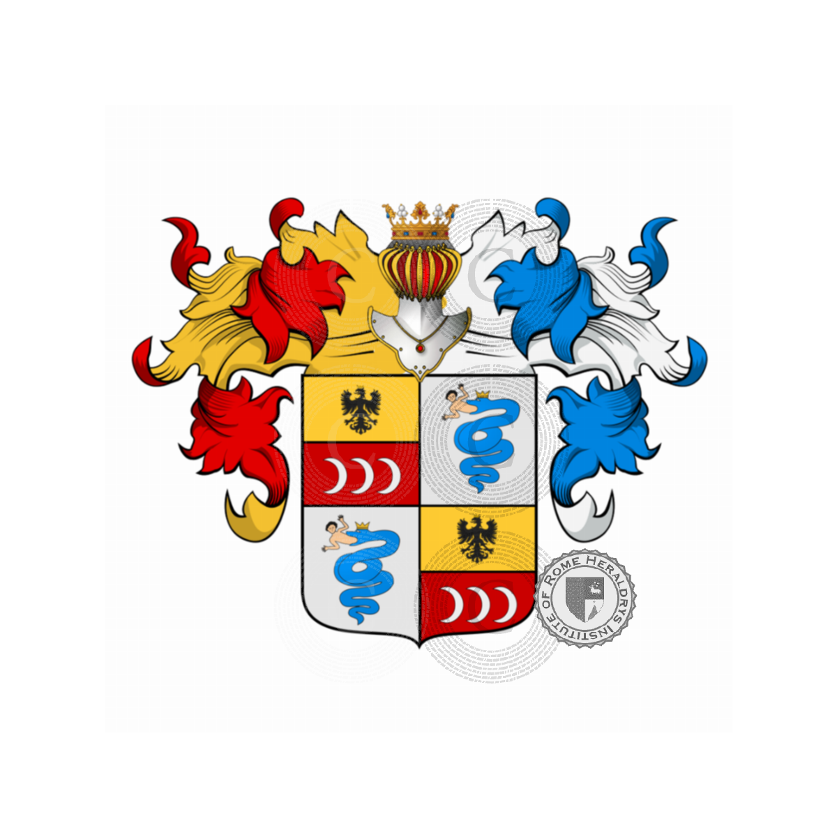 Coat of arms of familyLunati Visconti